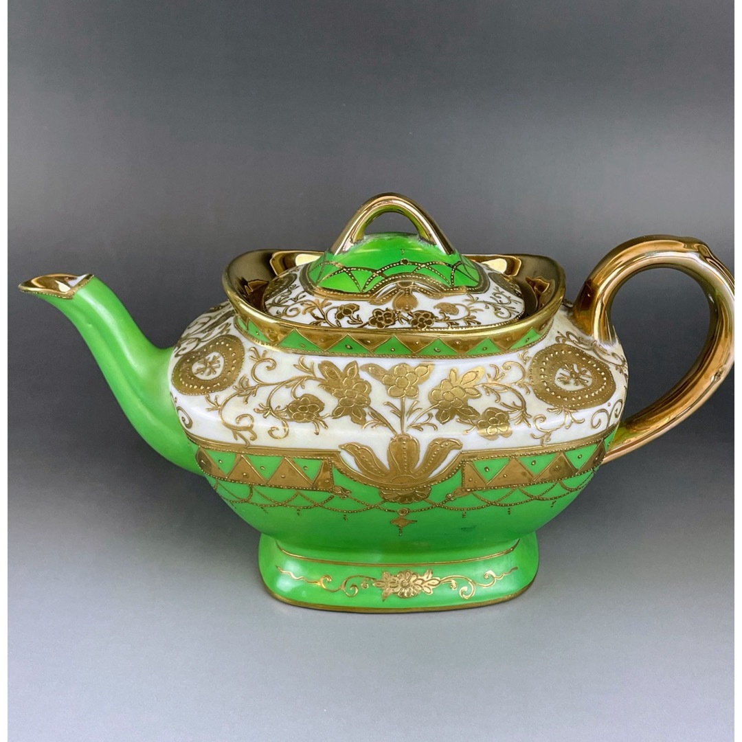 Noritake - 【大きめ】オールドニッポン 容量1ℓ 金盛り Noritake - 【大きめ】オールドニッポン 容量1ℓ 金盛り