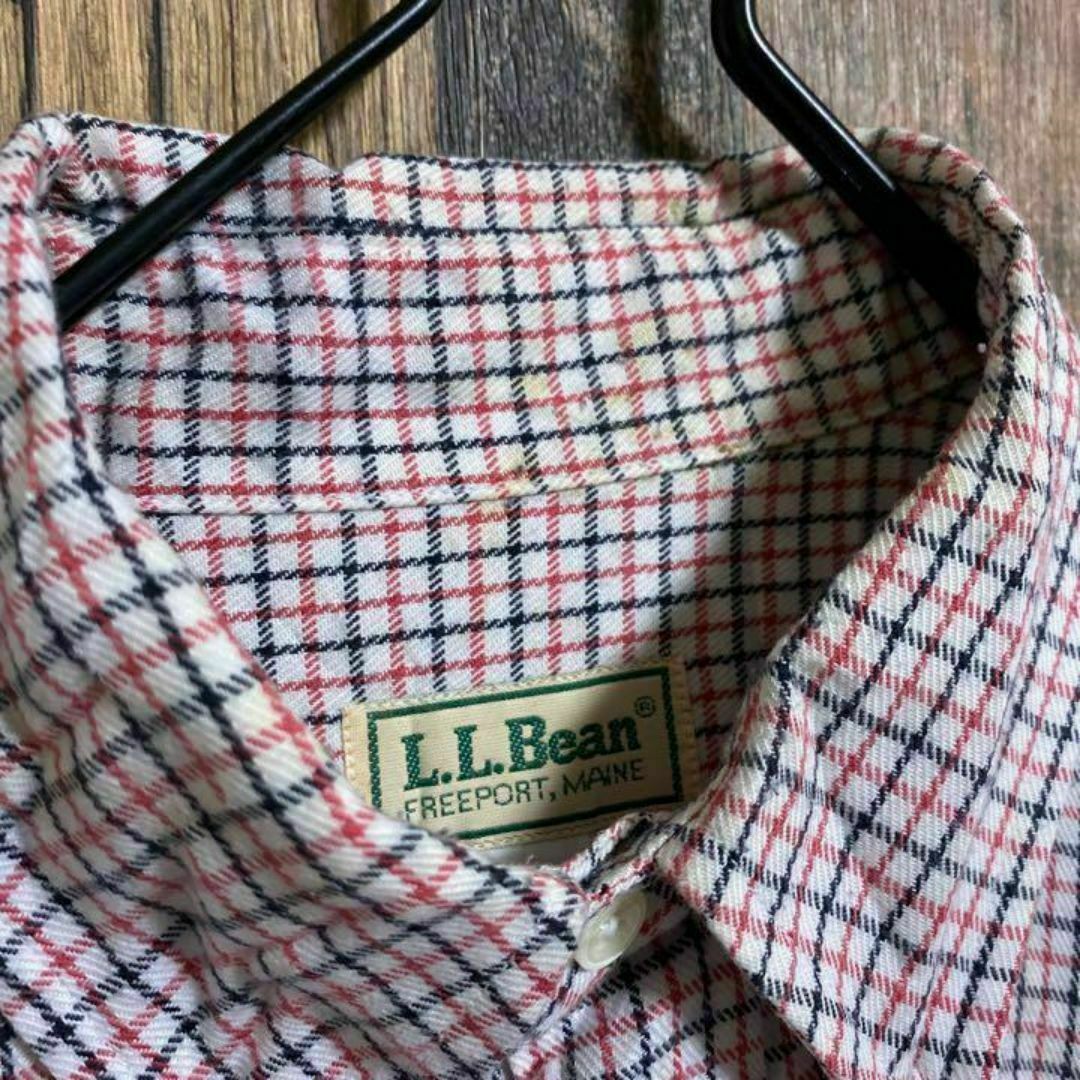 L.L.Bean - ヴィンテージ エルエルビーン80s メンズ チェック L.L.Bean - ヴィンテージ エルエルビーン80s メンズ チェック