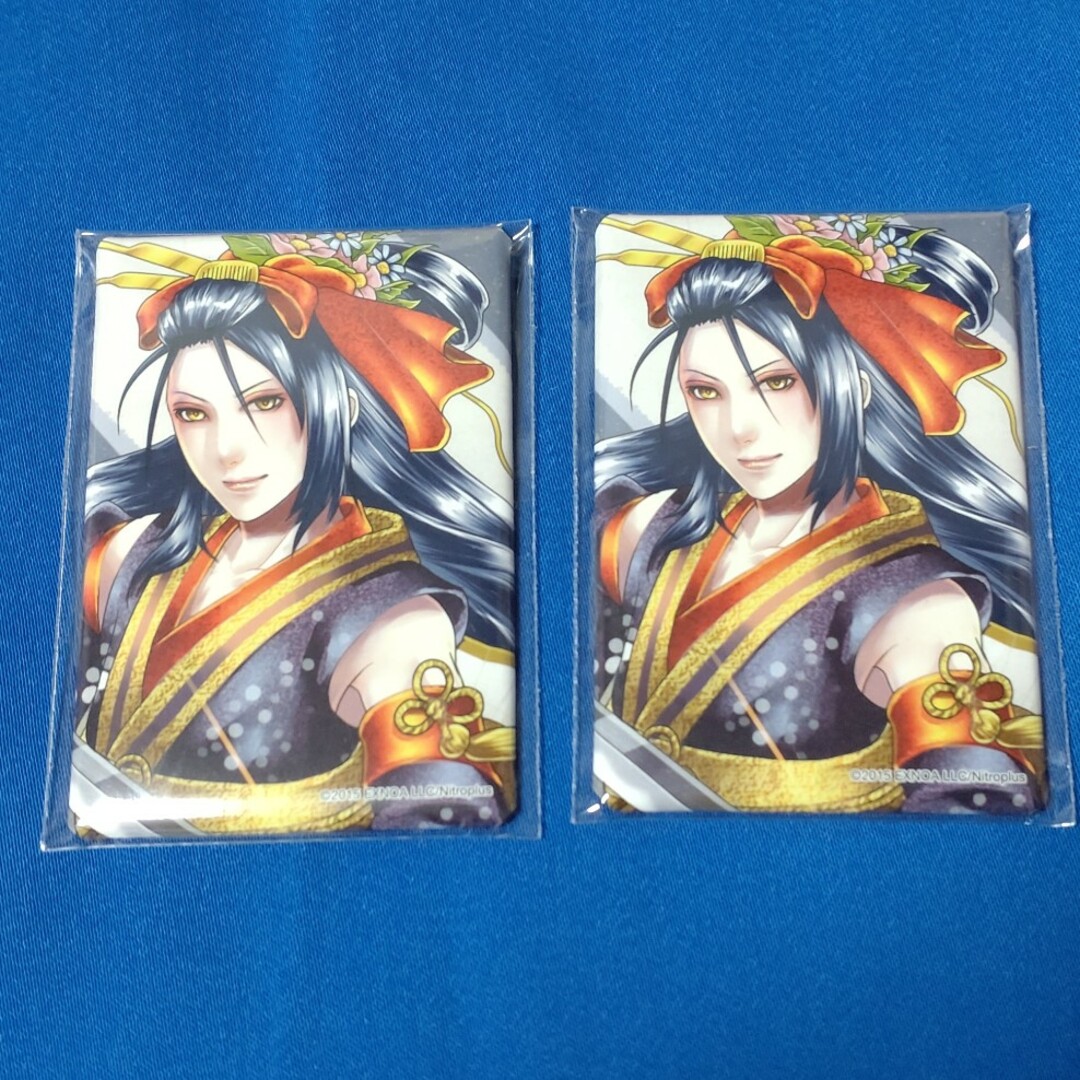刀剣乱舞 スクエア缶バッジ 次郎太刀 エンタメ/ホビーのアニメグッズ(バッジ/ピンバッジ)の商品写真