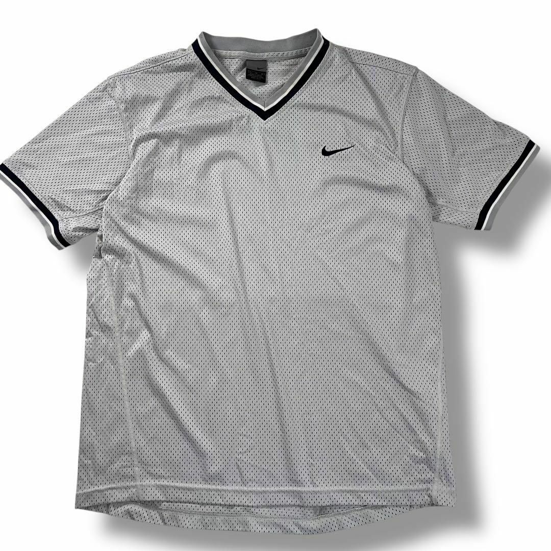 NIKE - 00s y2k NIKE ナイキ 銀タグ ゲームシャツ スウォッシュ NIKE - 00s y2k NIKE ナイキ 銀タグ ゲームシャツ スウォッシュ