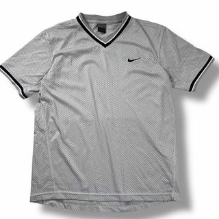 NIKE - 00s y2k NIKE ナイキ 銀タグ ゲームシャツ スウォッシュ NIKE - 00s y2k NIKE ナイキ 銀タグ ゲームシャツ スウォッシュ