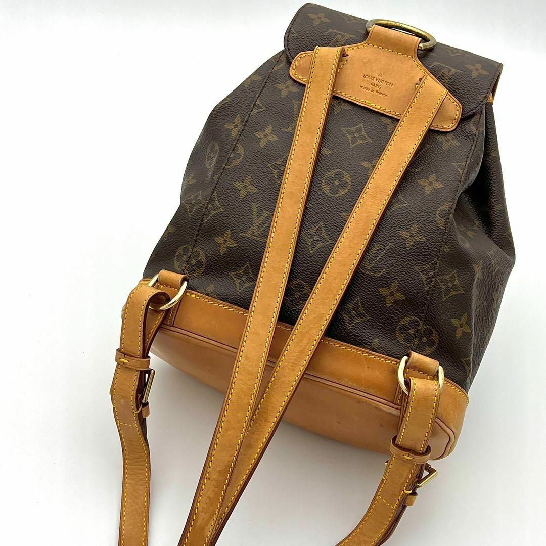LOUIS VUITTON - 【美品】ルイヴィトン モンスリMM リュック LOUIS VUITTON - 【美品】ルイヴィトン モンスリMM リュック