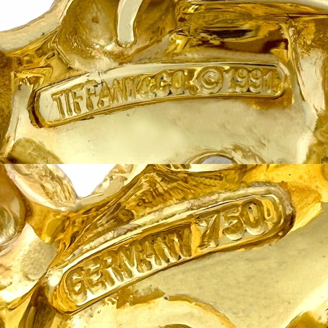 Tiffany & Co. - 極美品 ティファニー ブローチ テディベア K18 Tiffany & Co. - 極美品 ティファニー ブローチ テディベア K18