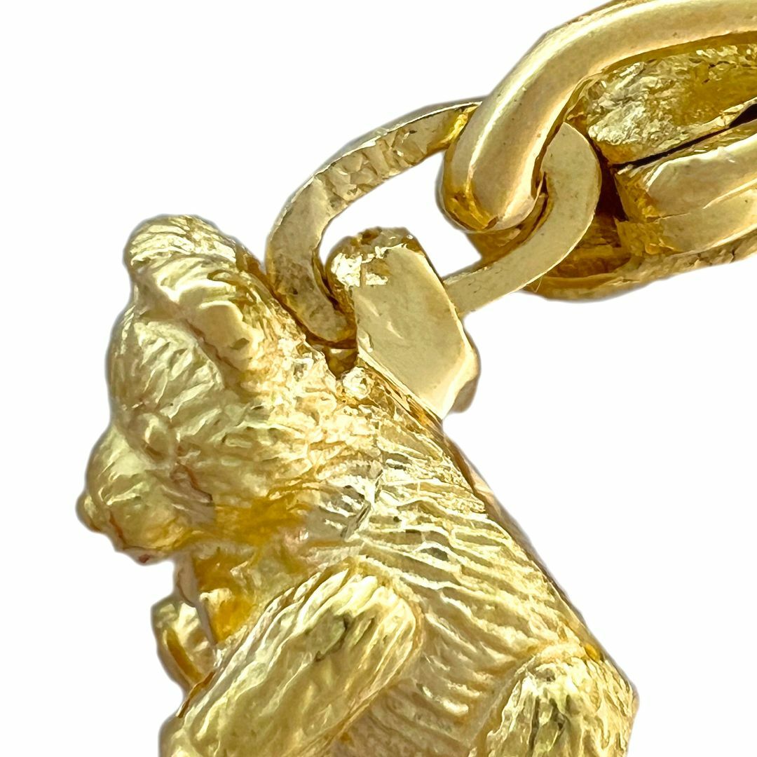 Tiffany & Co. - 極美品 ティファニー ブローチ テディベア K18 Tiffany & Co. - 極美品 ティファニー ブローチ テディベア K18