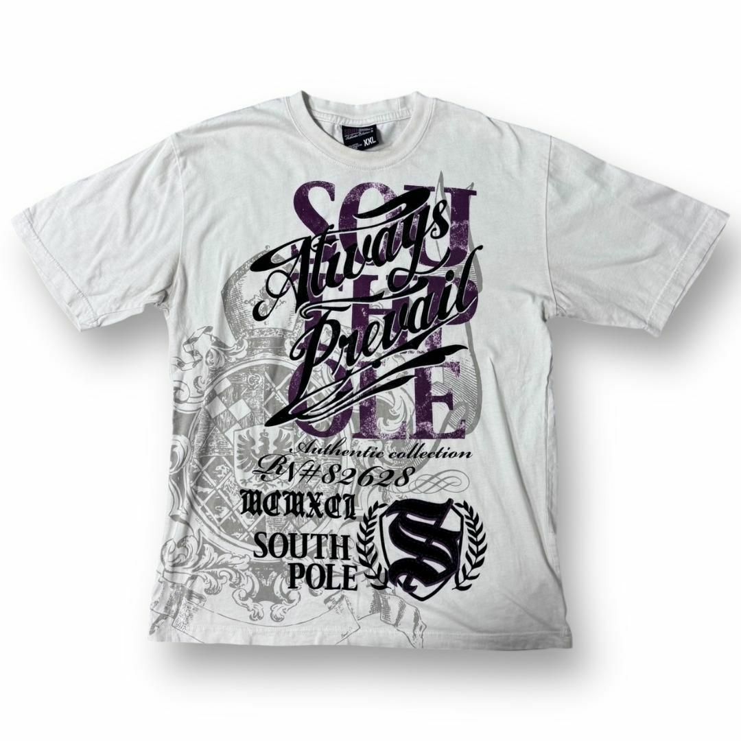 SOUTH POLE - 00s y2k southpole サウスポール 英字 プリント T SOUTH POLE - 00s y2k southpole サウスポール 英字 プリント T