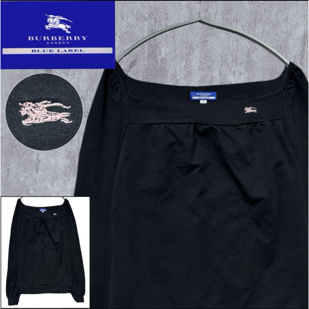 BURBERRY BLUE LABEL - 【美品】バーバリーブルーレーベル 長袖 BURBERRY BLUE LABEL - 【美品】バーバリーブルーレーベル 長袖