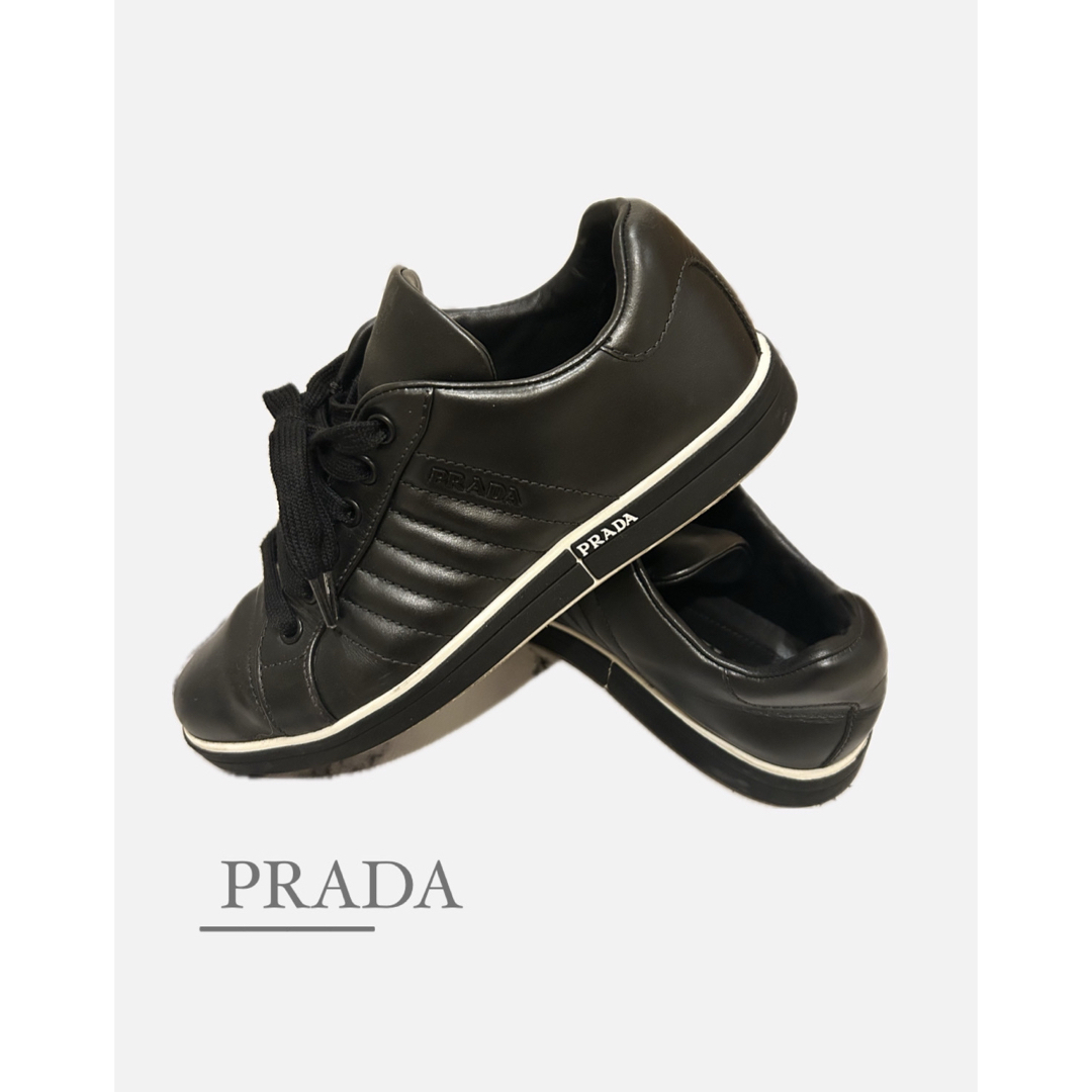 PRADA - PRADAスニーカー23.5の通販 by tee&[プロフ読んで PRADA - PRADAスニーカー23.5の通販 by tee&[プロフ読んで