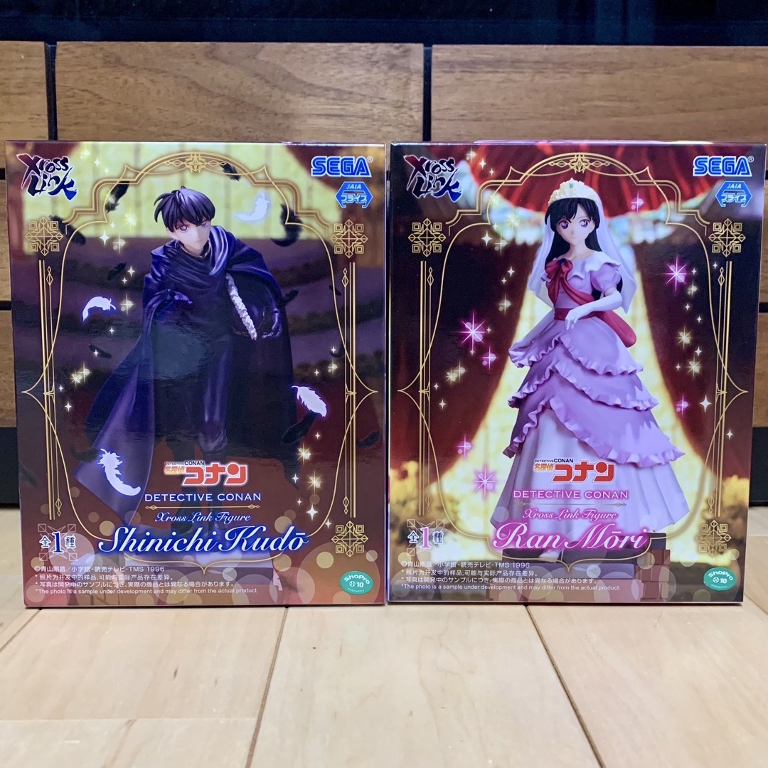 名探偵コナン(メイタンテイコナン)の名探偵コナン XrossLink フィギュア 工藤新一 毛利蘭 クロスリンク エンタメ/ホビーのフィギュア(アニメ/ゲーム)の商品写真