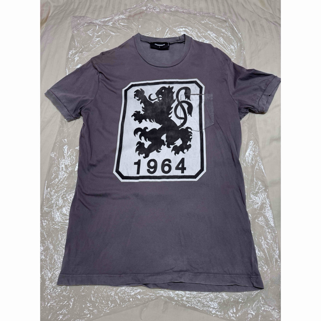 DSQUARED2 - DSQUARED2 ポケットプリントTシャツ Lサイズの通販 DSQUARED2 - DSQUARED2 ポケットプリントTシャツ Lサイズの通販
