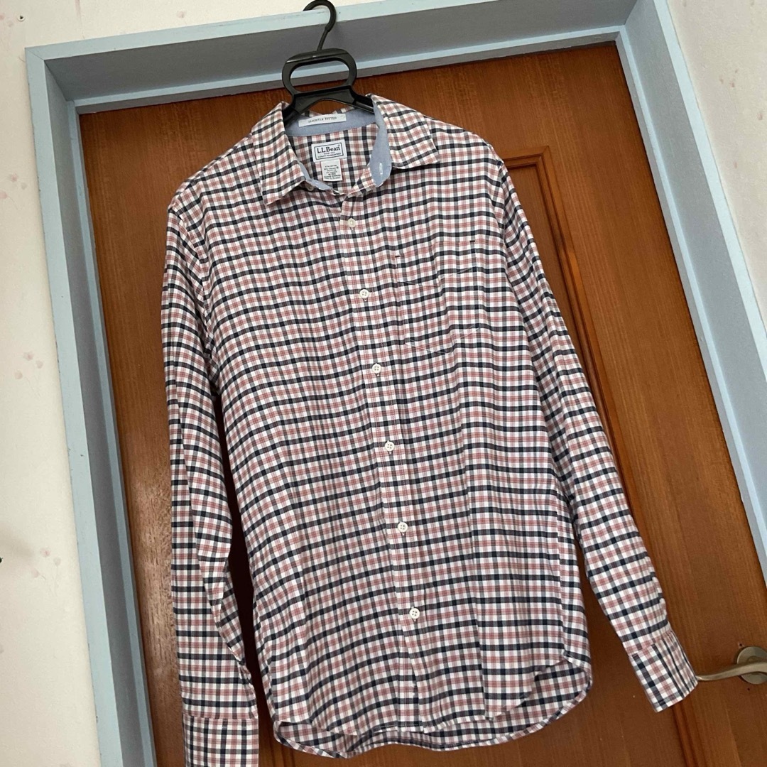 L.L.Bean - L.L.Bean チェックシャツの通販 by uminekomyumyu's L.L.Bean - L.L.Bean チェックシャツの通販 by uminekomyumyu's
