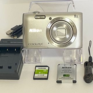 Nikon - 【美品】nikon coolpix A300 コンデジ ニコン SDカード Nikon - 【美品】nikon coolpix A300 コンデジ ニコン SDカード