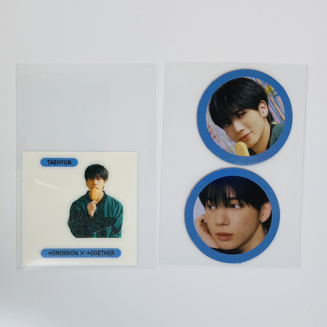 TOMORROW X TOGETHER - TXT テヒョン トレカ ステッカー TOMORROW X TOGETHER - TXT テヒョン トレカ ステッカー