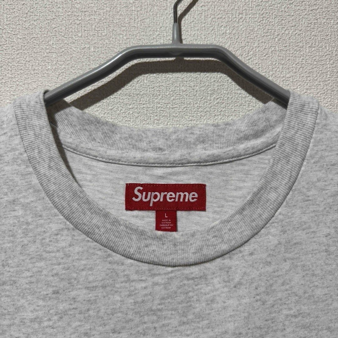 Supreme - Supreme S/S Pocket Tee L Ash Grey stussyの通販 by Supreme - Supreme S/S Pocket Tee L Ash Grey stussyの通販 by
