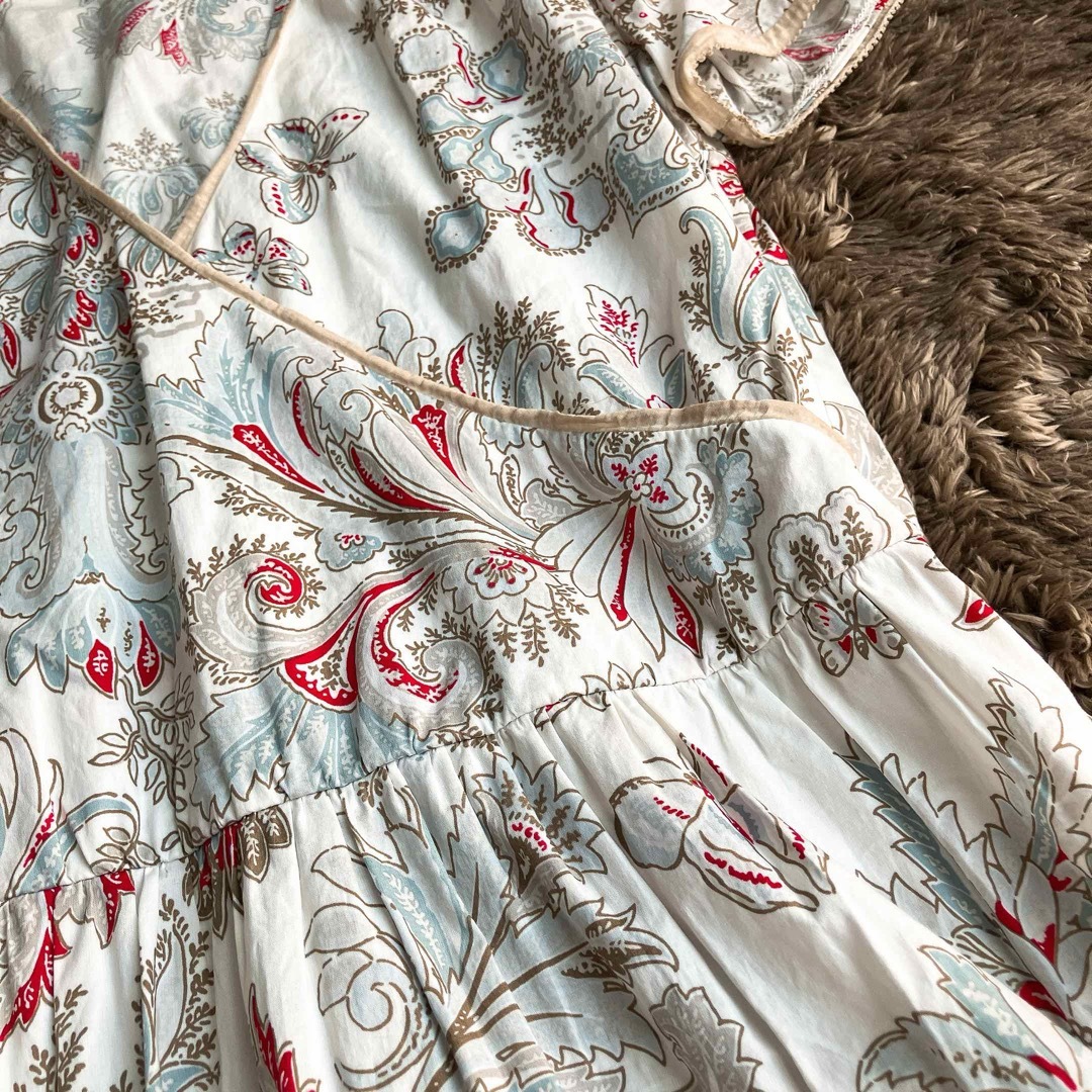 ETRO - ETRO エトロ☆花柄 Aライン カシュクール ワンピース ETRO - ETRO エトロ☆花柄 Aライン カシュクール ワンピース