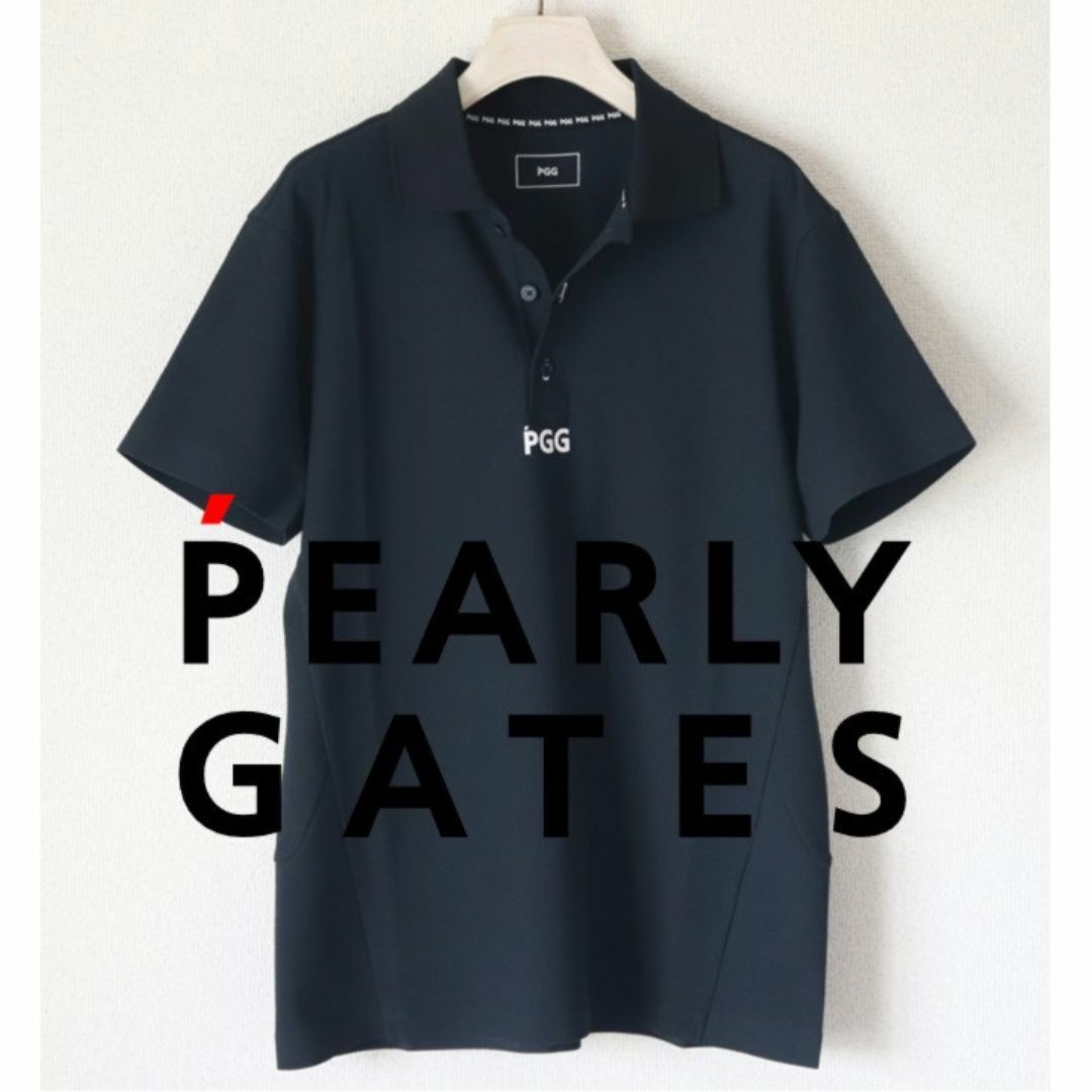 PEARLY GATES - 新品タグ付き【パーリーゲイツ PGG】鹿の子編み PEARLY GATES - 新品タグ付き【パーリーゲイツ PGG】鹿の子編み