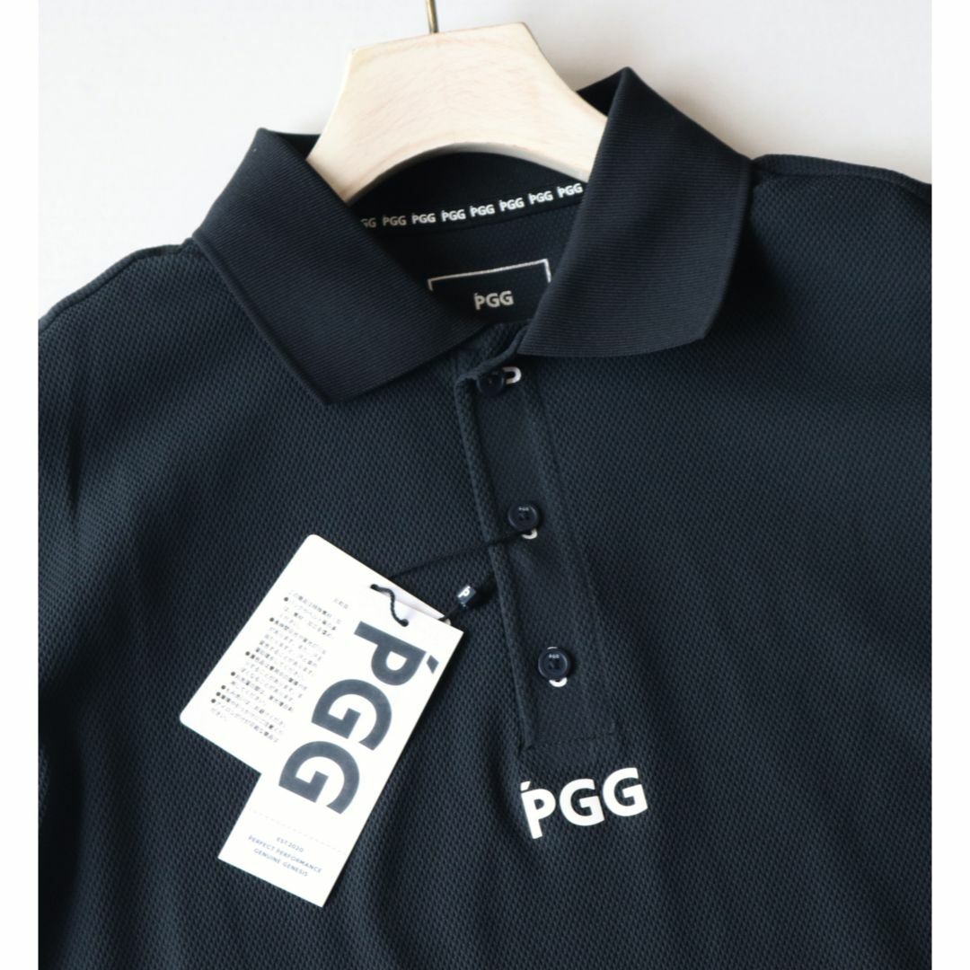PEARLY GATES - 新品タグ付き【パーリーゲイツ PGG】鹿の子編み PEARLY GATES - 新品タグ付き【パーリーゲイツ PGG】鹿の子編み