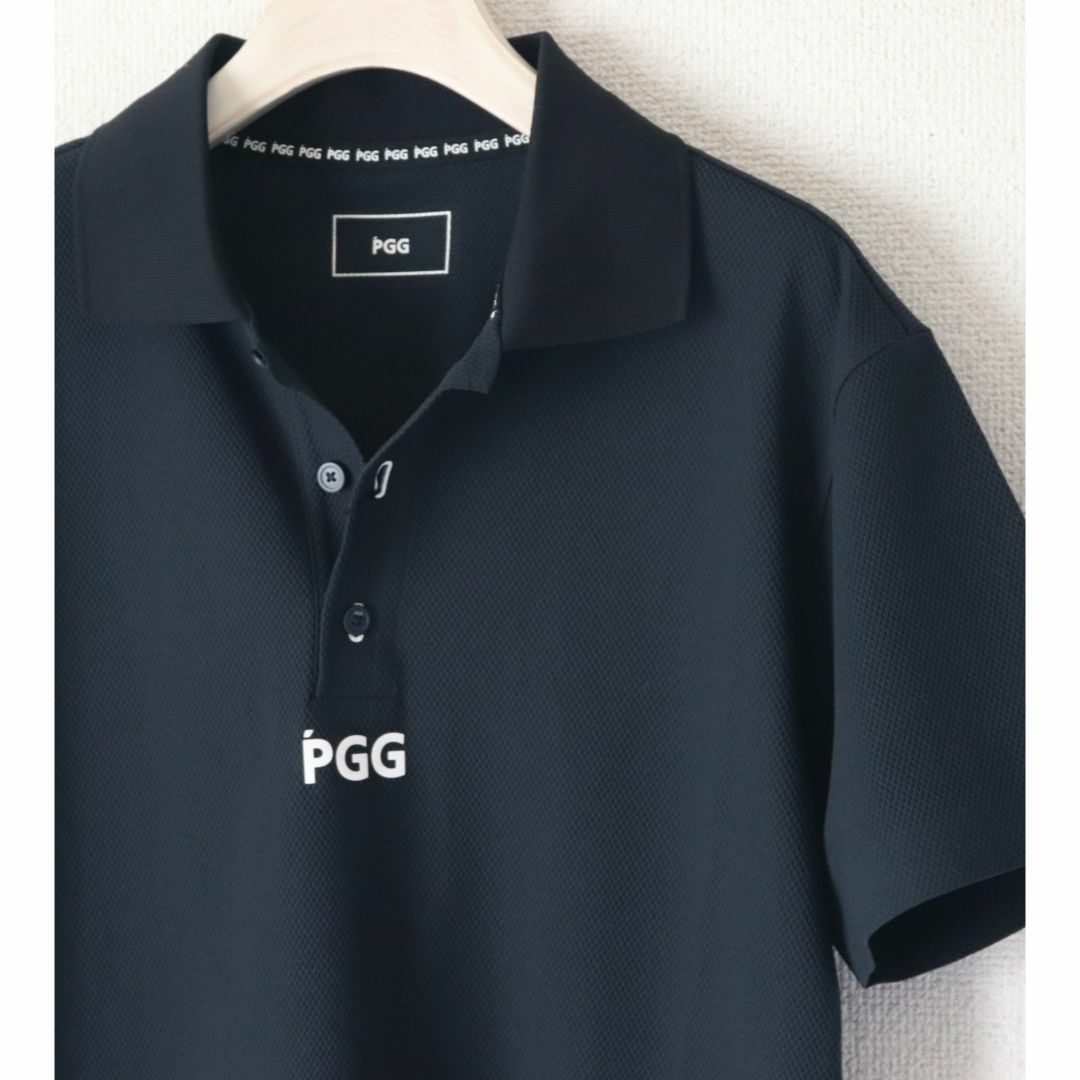 PEARLY GATES - 新品タグ付き【パーリーゲイツ PGG】鹿の子編み PEARLY GATES - 新品タグ付き【パーリーゲイツ PGG】鹿の子編み