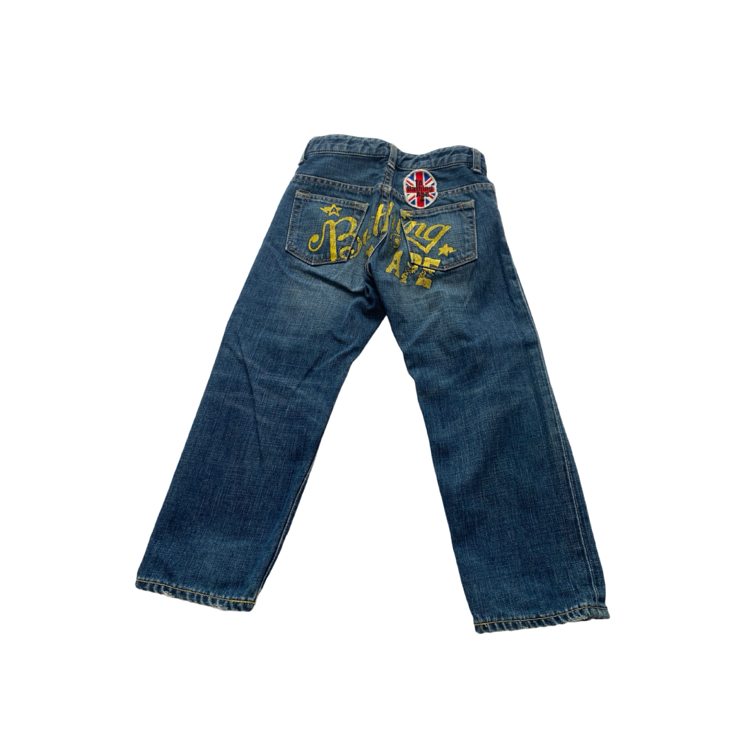 A BATHING APE - A Bathing Ape デニムパンツ BAPE 110の通販 by A BATHING APE - A Bathing Ape デニムパンツ BAPE 110の通販 by