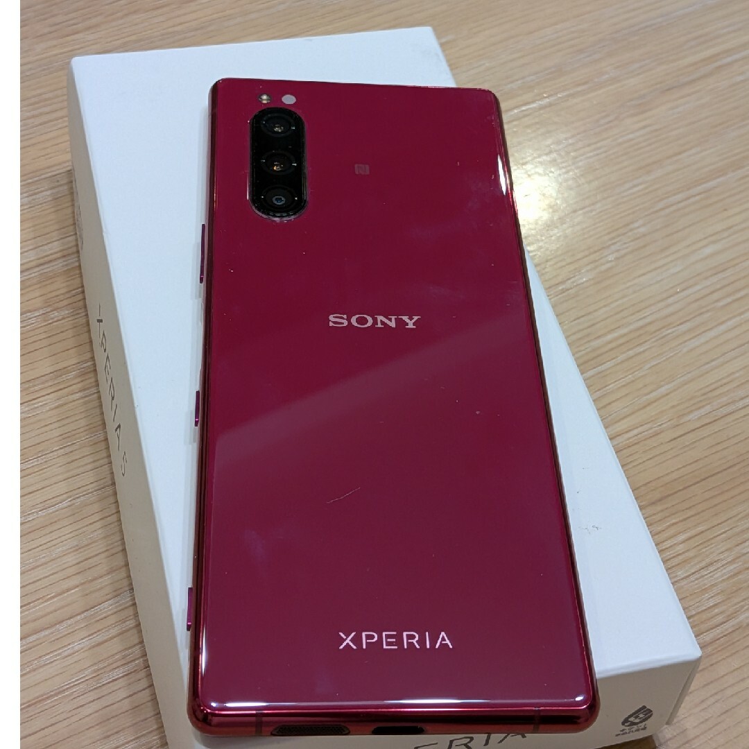 SONY - SONY XPERIA 5 レッド SIMフリー J9260の通販 by SONY - SONY XPERIA 5 レッド SIMフリー J9260の通販 by