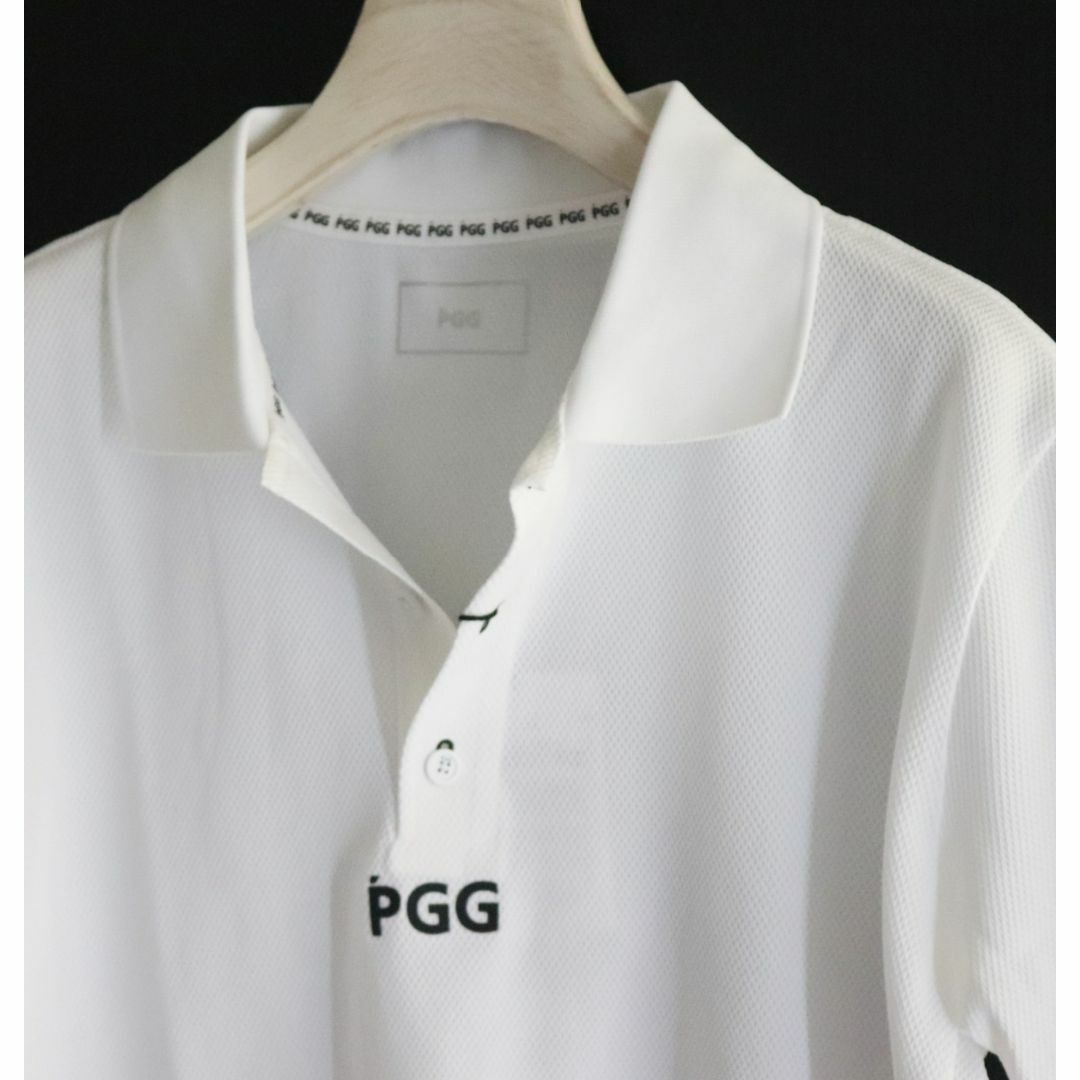PEARLY GATES - 新品タグ付き【パーリーゲイツ PGG】鹿の子編み PEARLY GATES - 新品タグ付き【パーリーゲイツ PGG】鹿の子編み