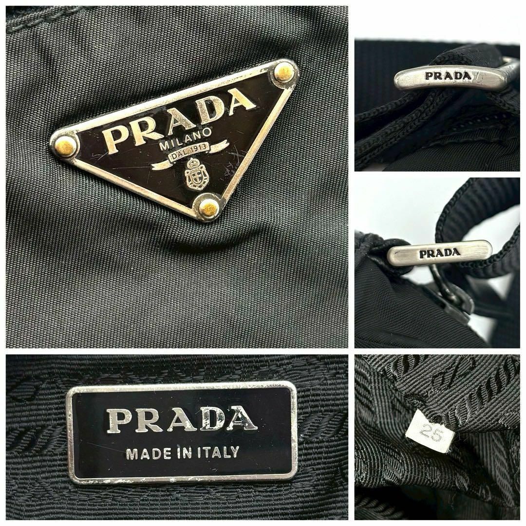 PRADA - 【美品】プラダ ショルダーバッグ カメラバッグ 三角 PRADA - 【美品】プラダ ショルダーバッグ カメラバッグ 三角