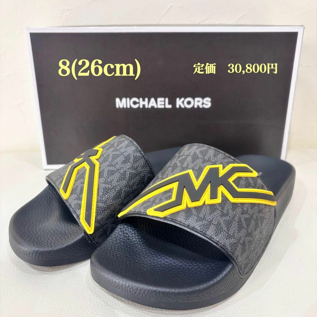 MICHAEL KORS - 新品【MICHAEL KORS】マイケルコース スライド MICHAEL KORS - 新品【MICHAEL KORS】マイケルコース スライド