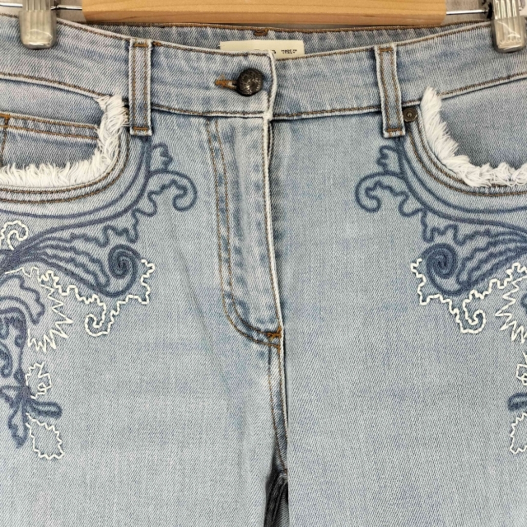 ETRO - ETRO(エトロ) エンブロイダリー デニムフレアパンツ ETRO - ETRO(エトロ) エンブロイダリー デニムフレアパンツ