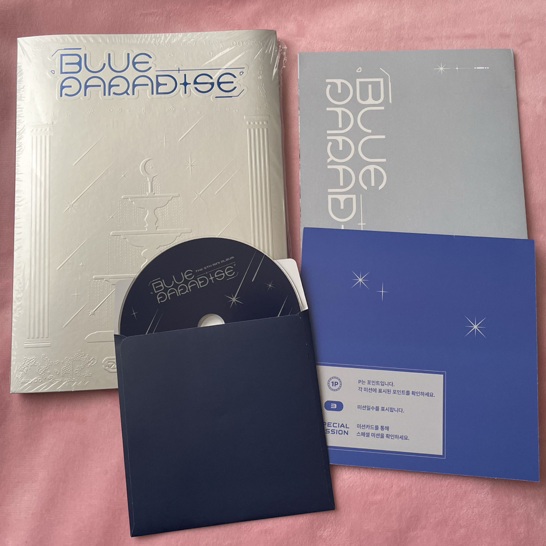 ZEROBASEONE - ZEROBASEONE ゼベワン BLUE PARADISE HIDE SEEKの ZEROBASEONE - ZEROBASEONE ゼベワン BLUE PARADISE HIDE SEEKの