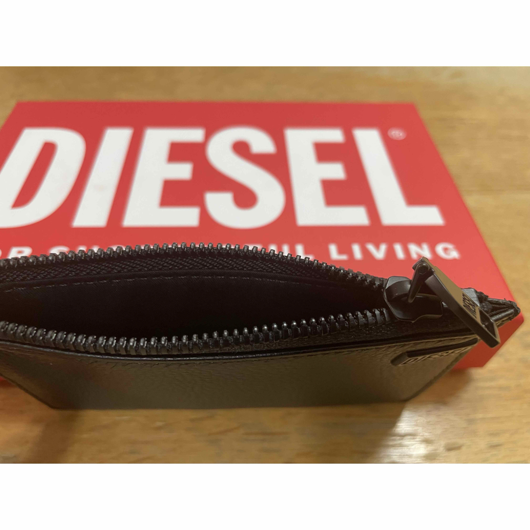 DIESEL - DIESEL ブラック レザー カードケース フラグメント DIESEL - DIESEL ブラック レザー カードケース フラグメント