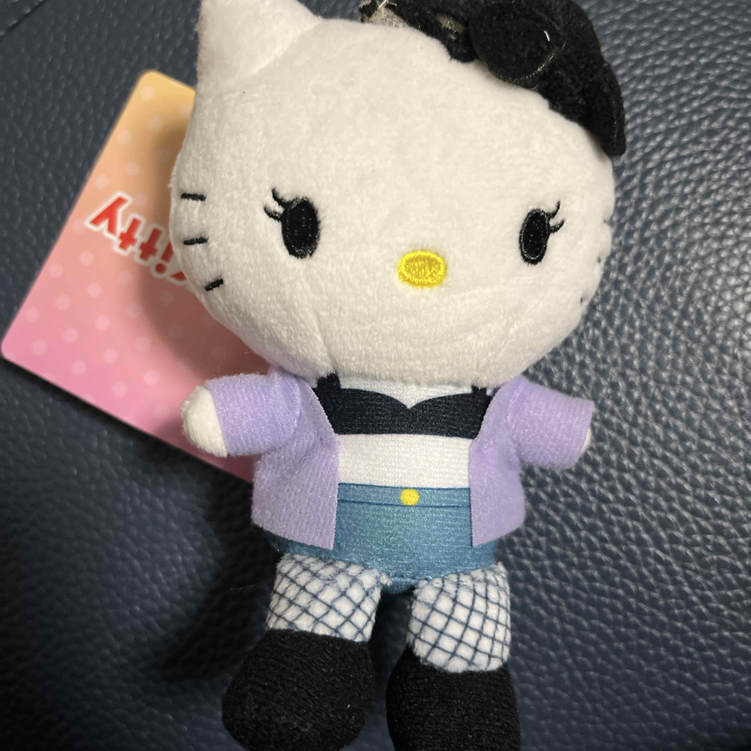 ハローキティ マスコット XOXOギャル ネオギャル エンタメ/ホビーのおもちゃ/ぬいぐるみ(ぬいぐるみ)の商品写真