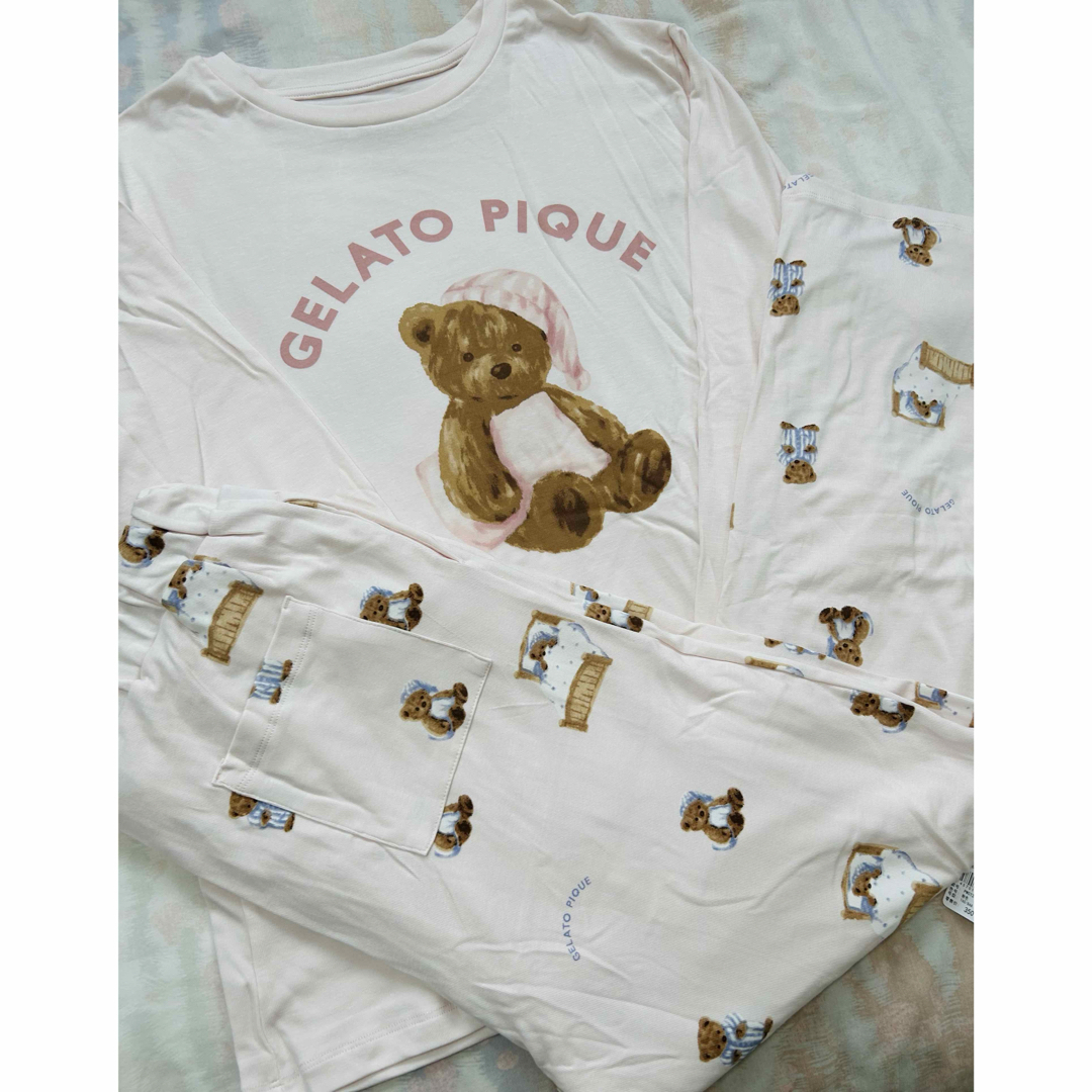 gelato pique - 新品ジェラートピケ GOOD NIGHT BEAR柄 ロンT gelato pique - 新品ジェラートピケ GOOD NIGHT BEAR柄 ロンT