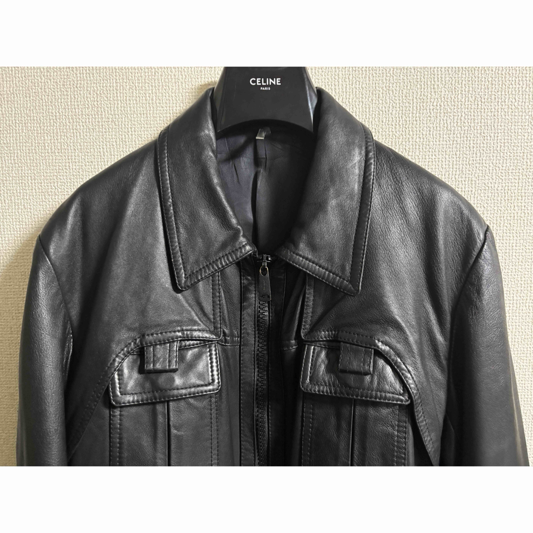 DIOR HOMME - dior homme 06aw レザージャケット エディ期 52 DIOR HOMME - dior homme 06aw レザージャケット エディ期 52