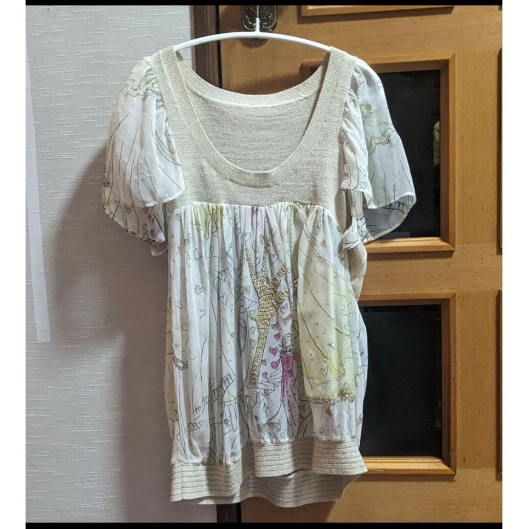 BIG LOGO LACE PRINT DRESS - TSUMORI CHISATO