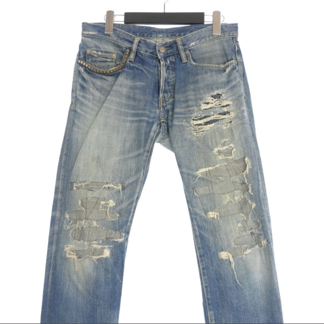 HYSTERIC GLAMOUR - ヒステリックグラマー ダメージ加工 HYSTERIC GLAMOUR - ヒステリックグラマー ダメージ加工