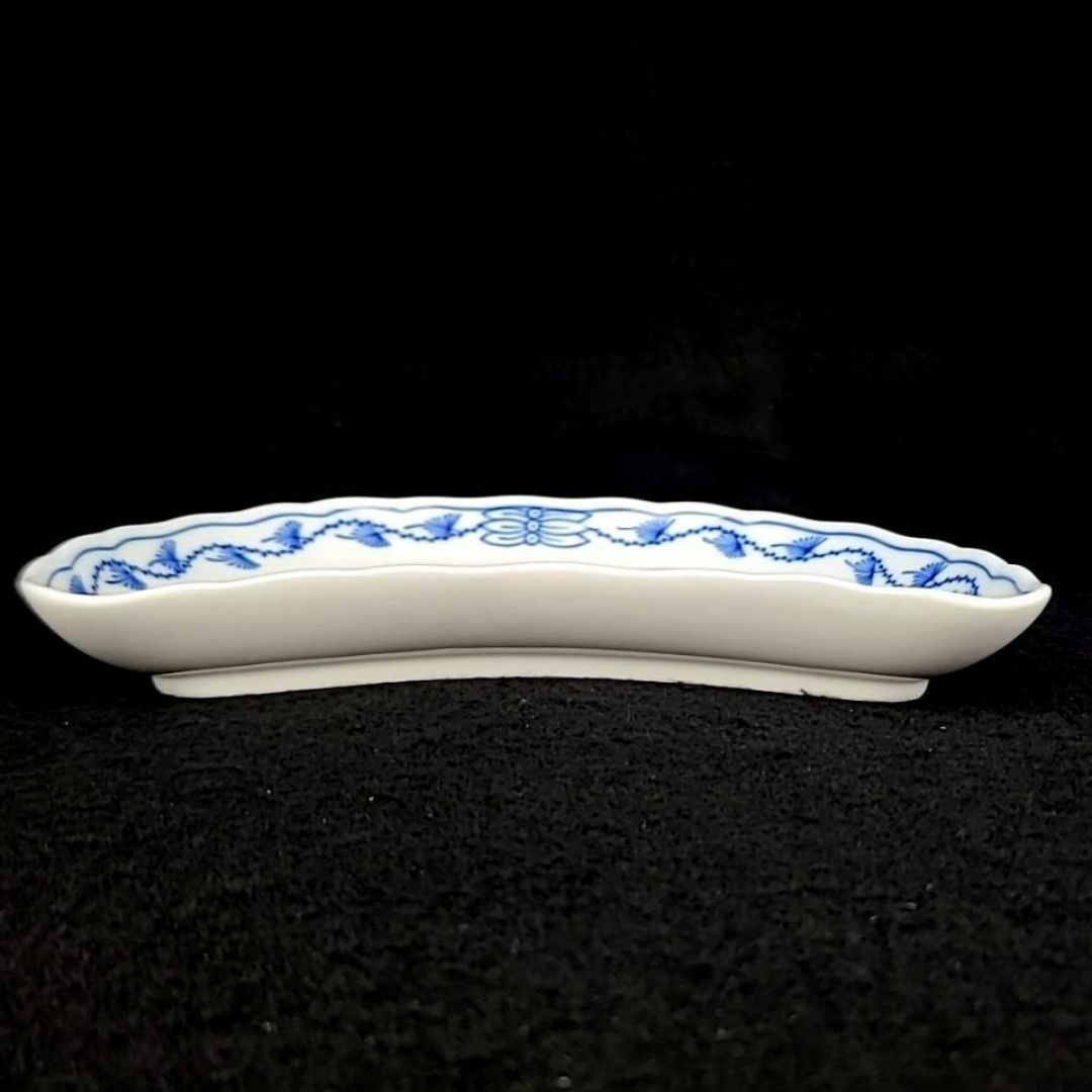 MEISSEN - 〇美品〇 マイセン ブルーオニオン 三日月 MEISSEN - 〇美品〇 マイセン ブルーオニオン 三日月