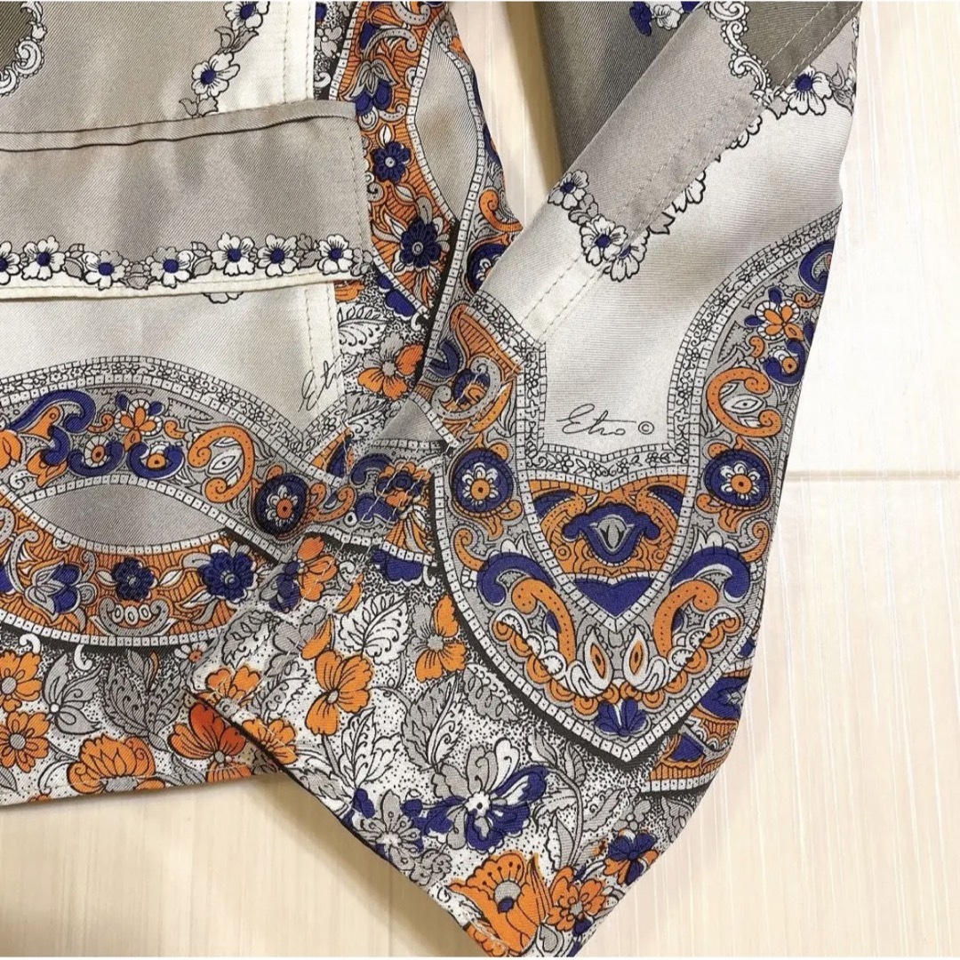 ETRO - 美品✨ETRO エトロ テーラードジャケット ペイズリー ETRO - 美品✨ETRO エトロ テーラードジャケット ペイズリー