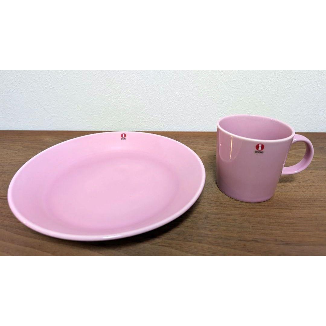 iittala - イッタラ ティーマ ローズ マグカップ&プレート21 iittala - イッタラ ティーマ ローズ マグカップ&プレート21