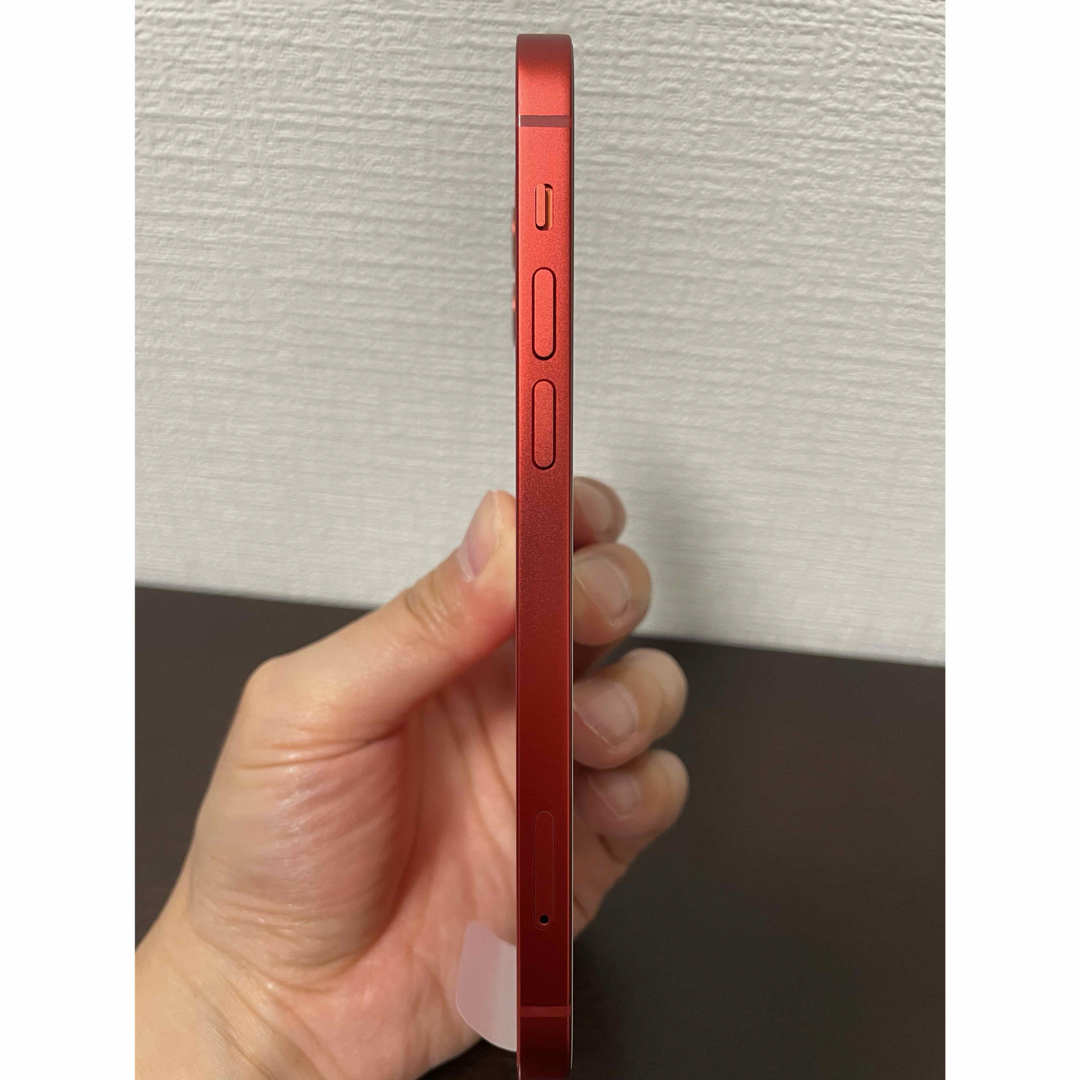 Apple - 新品 SIMフリー iPhone12 64GB レッド バッテリー100%の Apple - 新品 SIMフリー iPhone12 64GB レッド バッテリー100%の