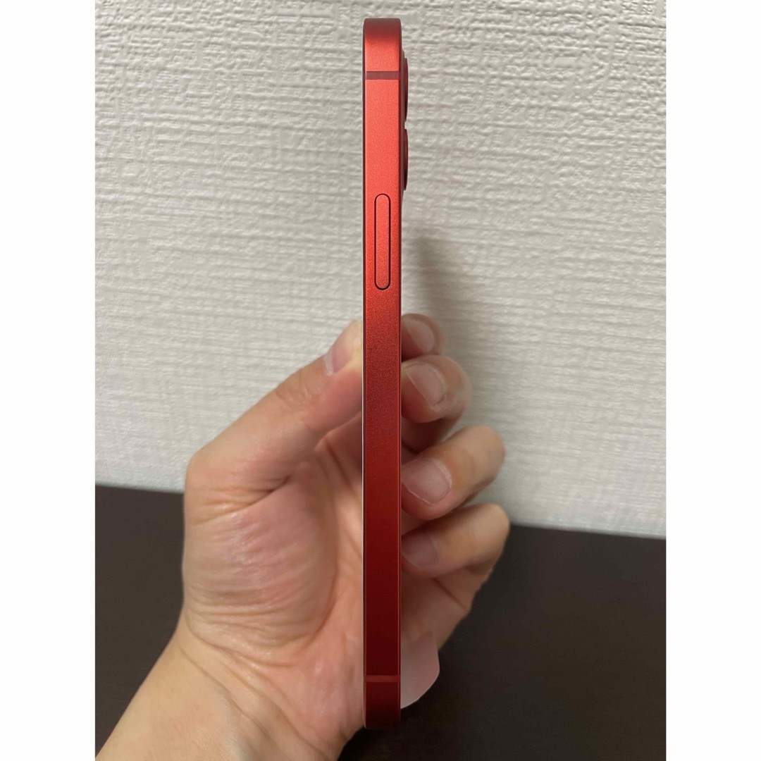 Apple - 新品 SIMフリー iPhone12 64GB レッド バッテリー100%の Apple - 新品 SIMフリー iPhone12 64GB レッド バッテリー100%の