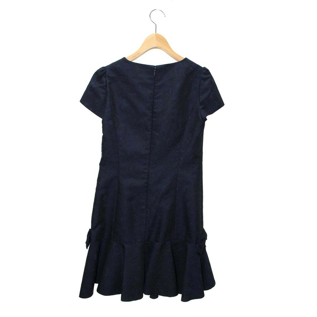 M'S GRACY - エムズグレイシー 421517 ワンピース 36 ネイビー M'S GRACY - エムズグレイシー 421517 ワンピース 36 ネイビー