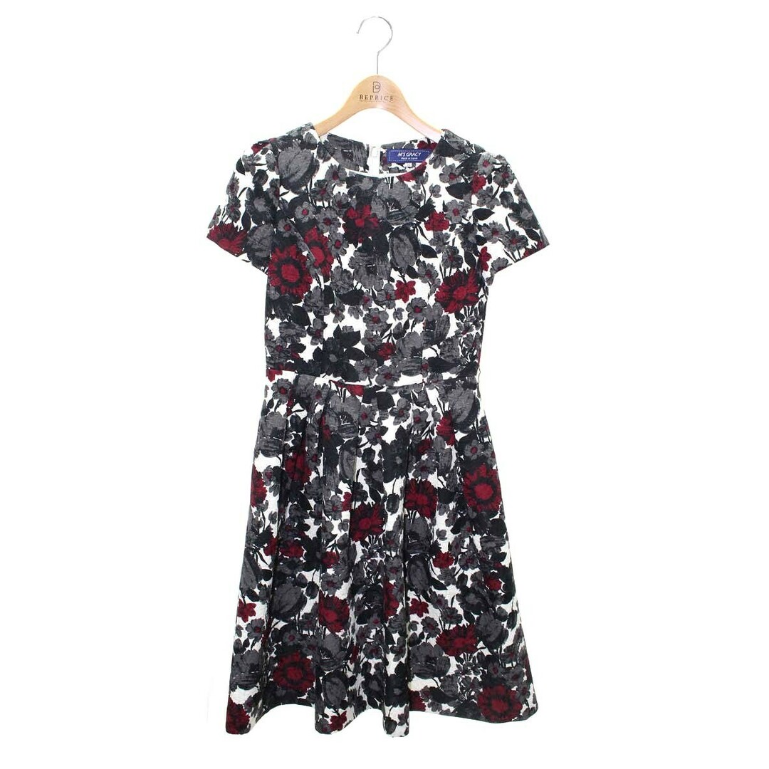 M'S GRACY - エムズグレイシー 721559 ワンピース 36 グレー M'S GRACY - エムズグレイシー 721559 ワンピース 36 グレー