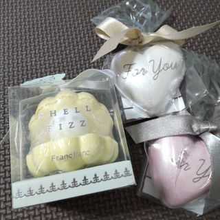 フランフラン(Francfranc)の【未使用品】Francfranc　フランフラン　入浴剤　バスフィズ　3個セット(入浴剤/バスソルト)