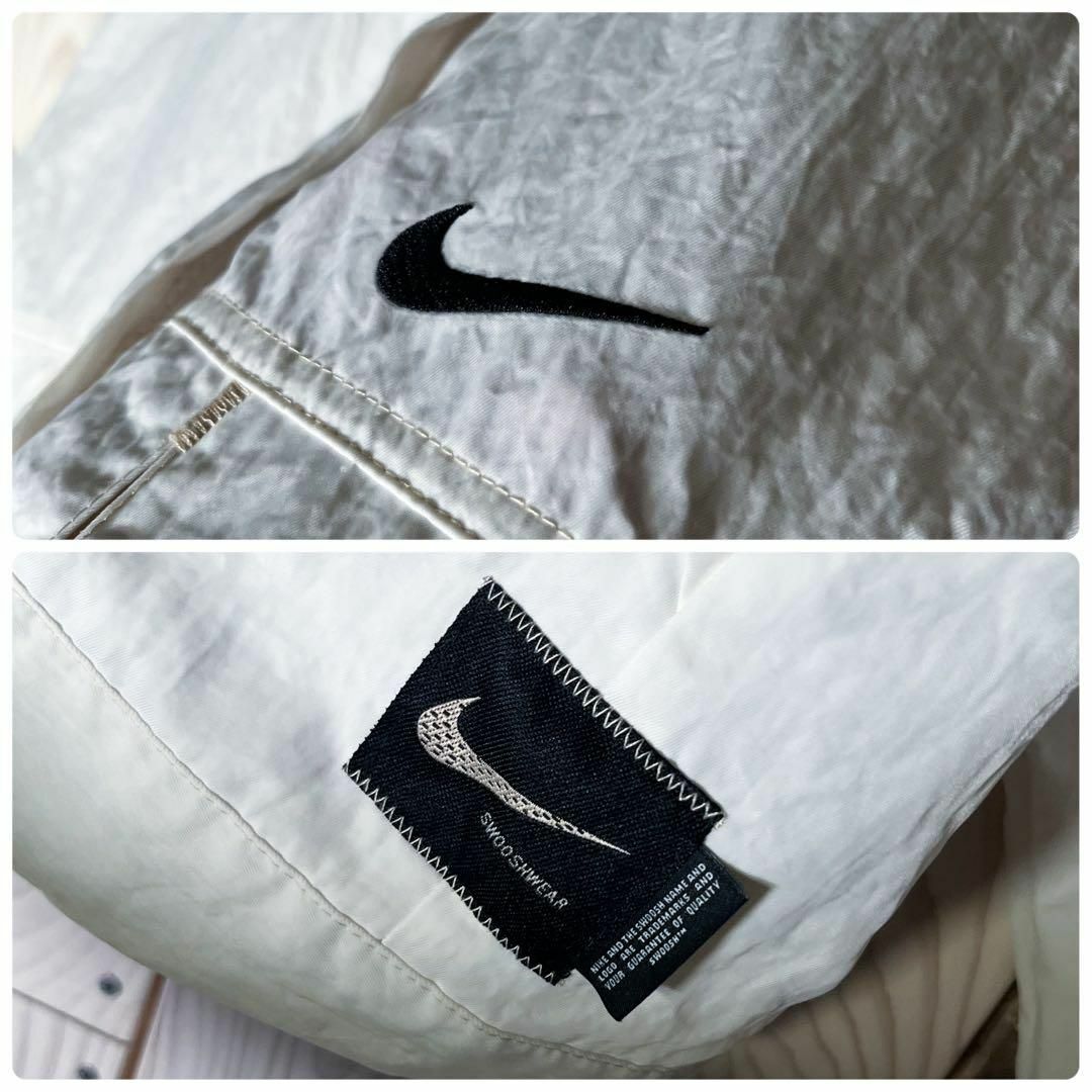 NIKE - 【美品 XL】ナイキ 両面刺繍 スウッシュロゴ ナイロン NIKE - 【美品 XL】ナイキ 両面刺繍 スウッシュロゴ ナイロン