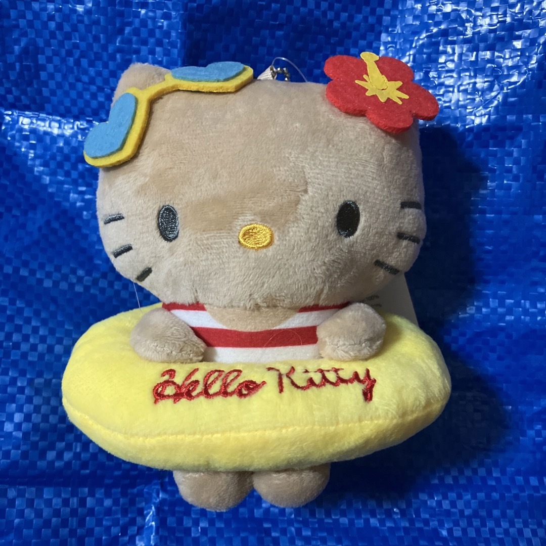 サンリオ(サンリオ)のハローキティ うきわ マスコットチャーム エンタメ/ホビーのおもちゃ/ぬいぐるみ(キャラクターグッズ)の商品写真