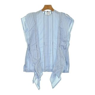 J.W.ANDERSON - JW Anderson ブラウス 34(XS位) 青(ストライプ J.W.ANDERSON - JW Anderson ブラウス 34(XS位) 青(ストライプ