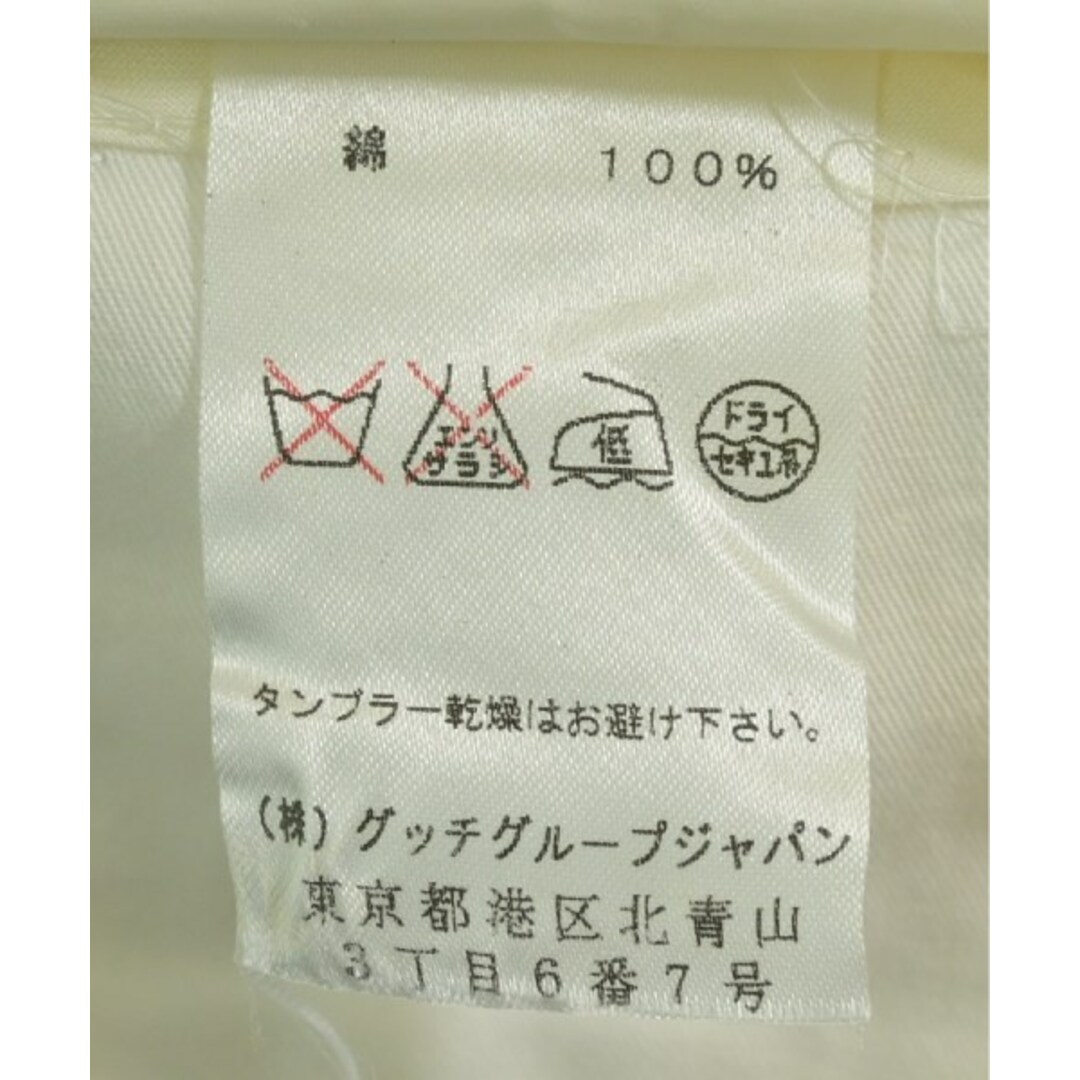 GUCCI - GUCCI グッチ スラックス 46(M位) 白 【古着】【中古 GUCCI - GUCCI グッチ スラックス 46(M位) 白 【古着】【中古