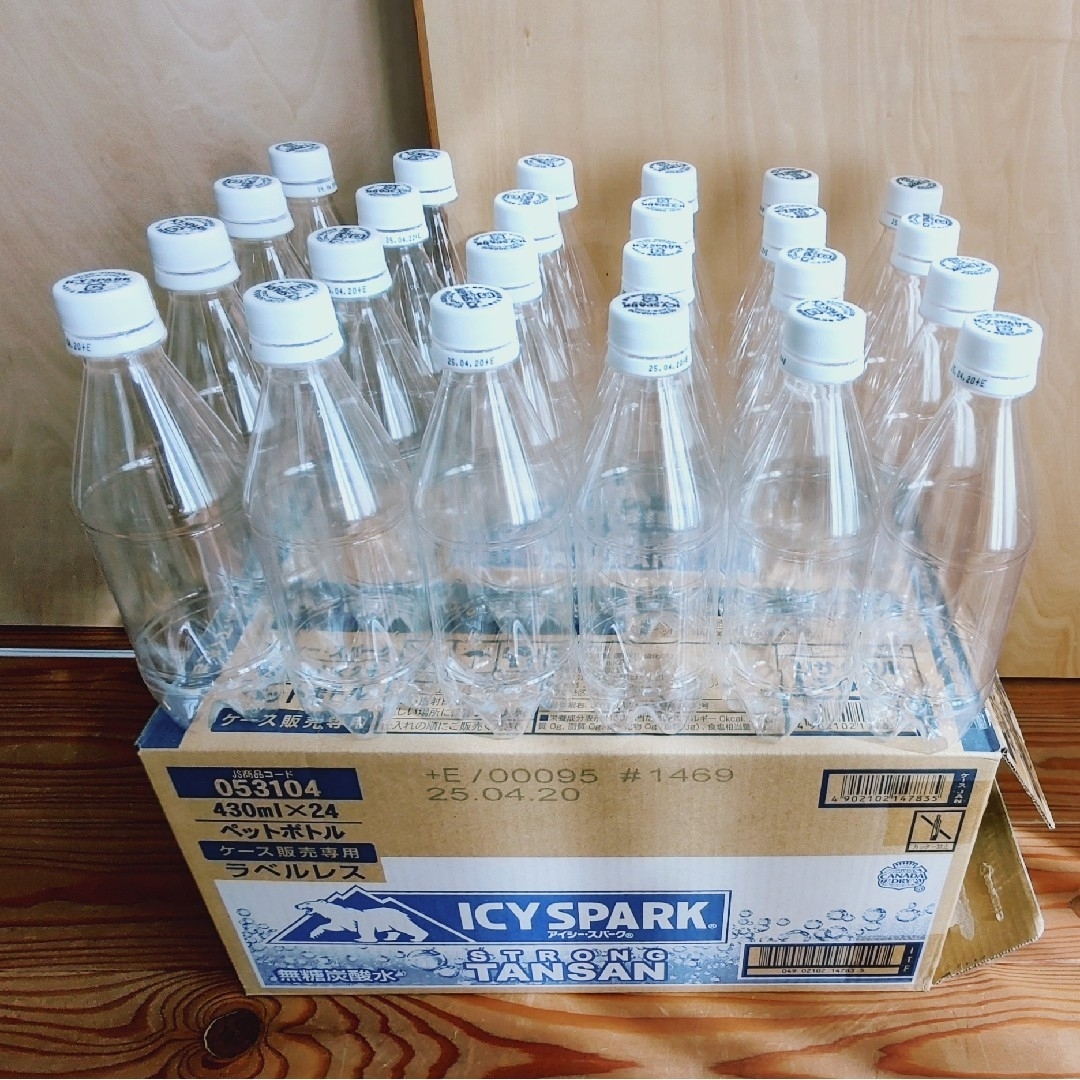 コカ・コーラ - 強炭酸水 ICY SPARK 空きペットボトル 430ml 24 コカ・コーラ - 強炭酸水 ICY SPARK 空きペットボトル 430ml 24