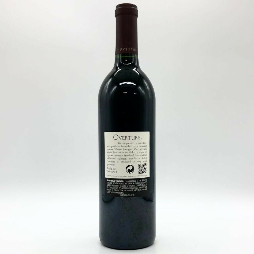 オーバーチュア 750ml 14.5% OVERTURE【S1】の通販 by ストック オーバーチュア 750ml 14.5% OVERTURE【S1】の通販 by ストック