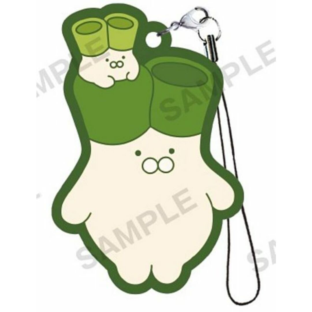 【右耳に弟】ネギうさぎ カプセルラバーストラップ エンタメ/ホビーのアニメグッズ(その他)の商品写真