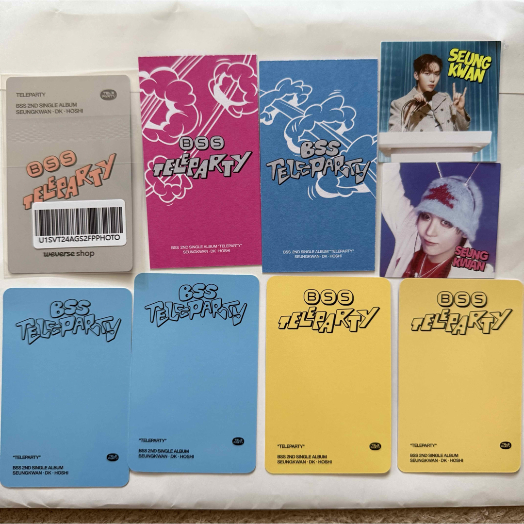 BSS スングァン トレカ まとめ TELEPARTYの通販 by ぽむさん's BSS スングァン トレカ まとめ TELEPARTYの通販 by ぽむさん's